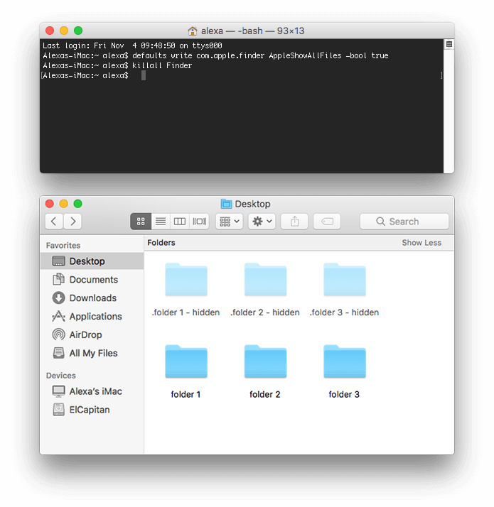 Mac Terminal Download A Hidden File From Server