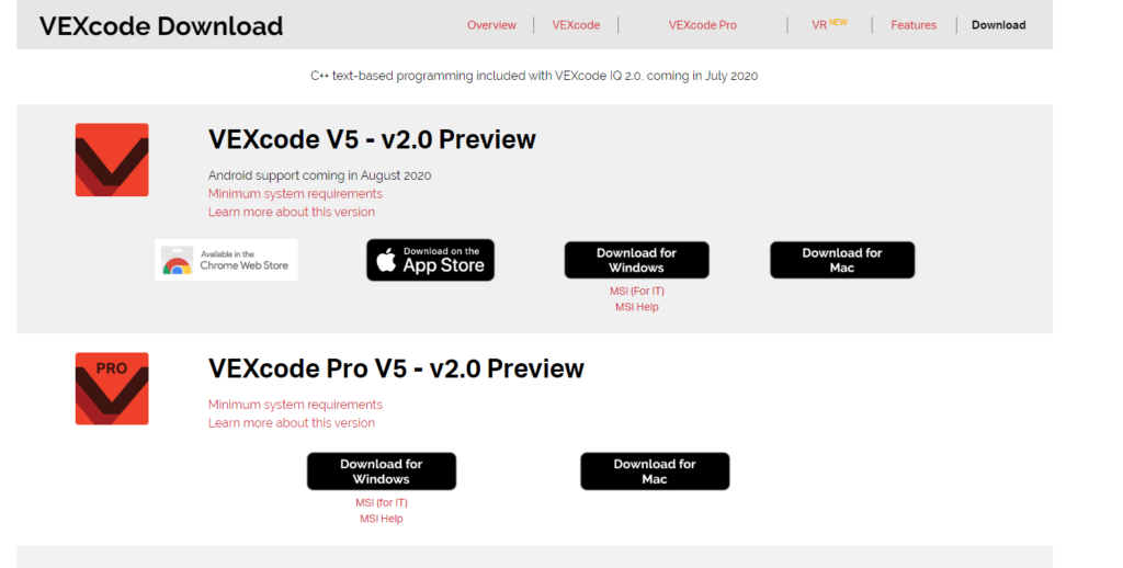 How to download vex pros on a mac pro